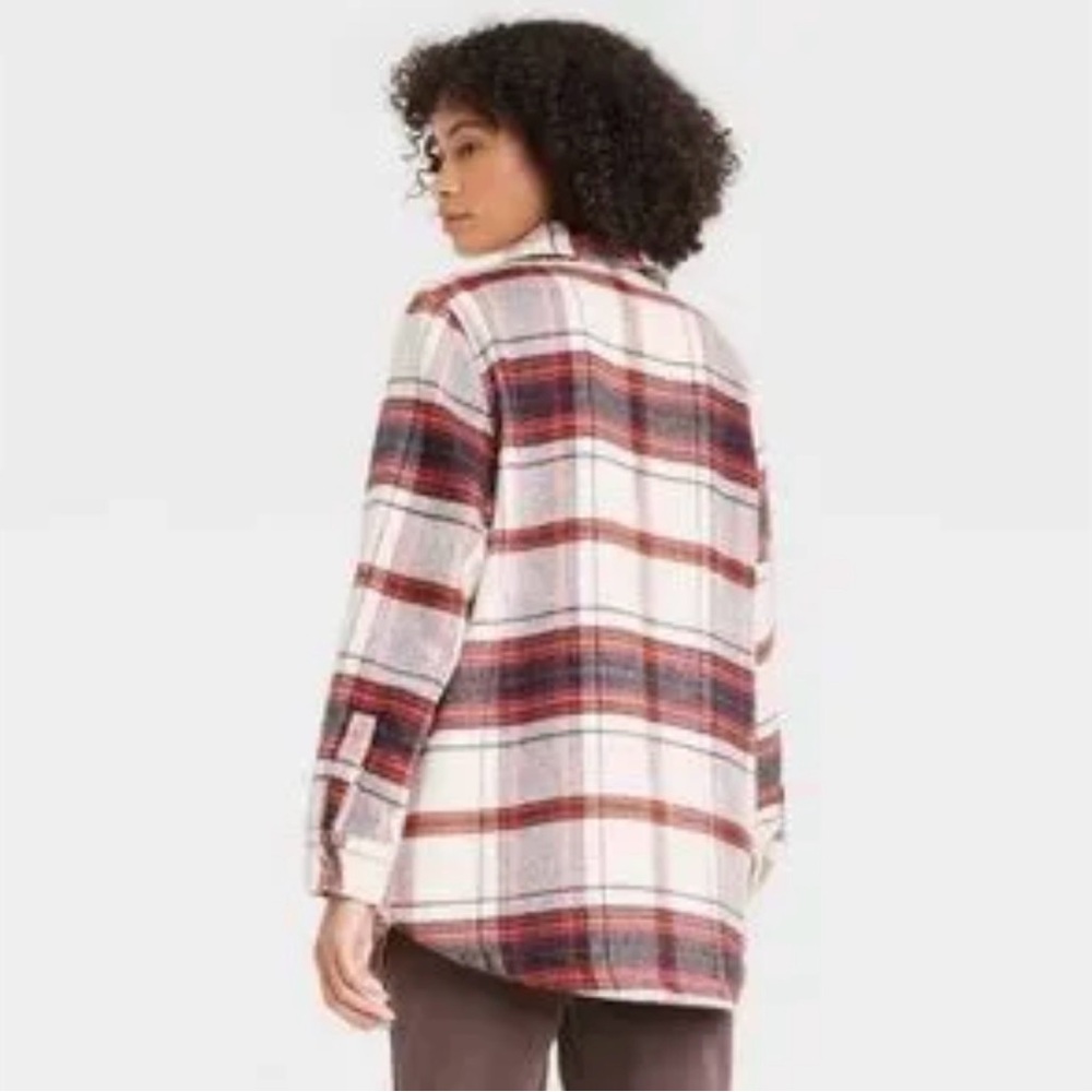 Women’s Button-Down Shacket Blazer- Universal Thr… - image 2